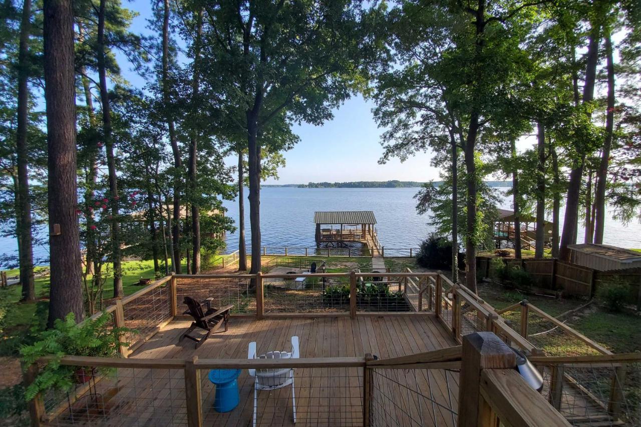 Villa Waterfront House On Toledo Bend With Private Dock! Alliance Exterior foto