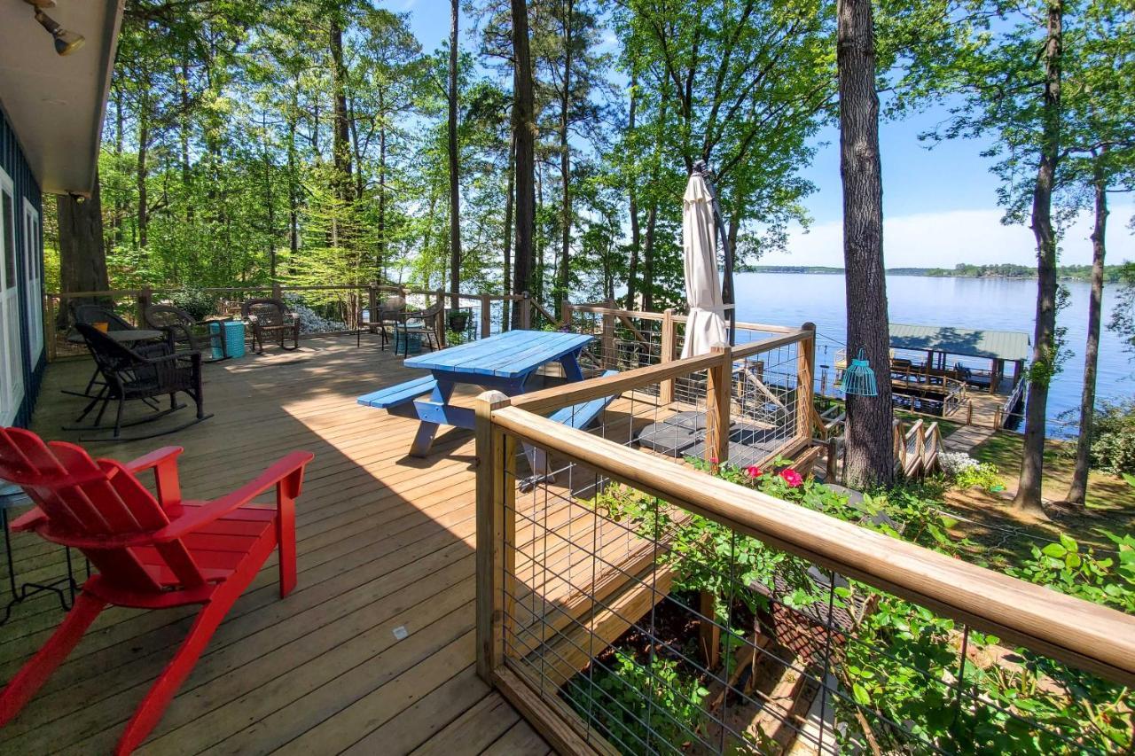 Villa Waterfront House On Toledo Bend With Private Dock! Alliance Exterior foto