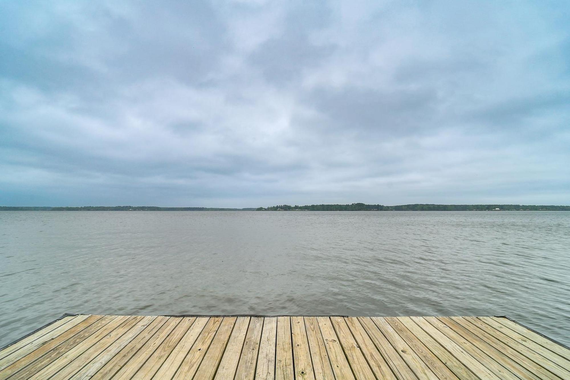 Villa Waterfront House On Toledo Bend With Private Dock! Alliance Exterior foto
