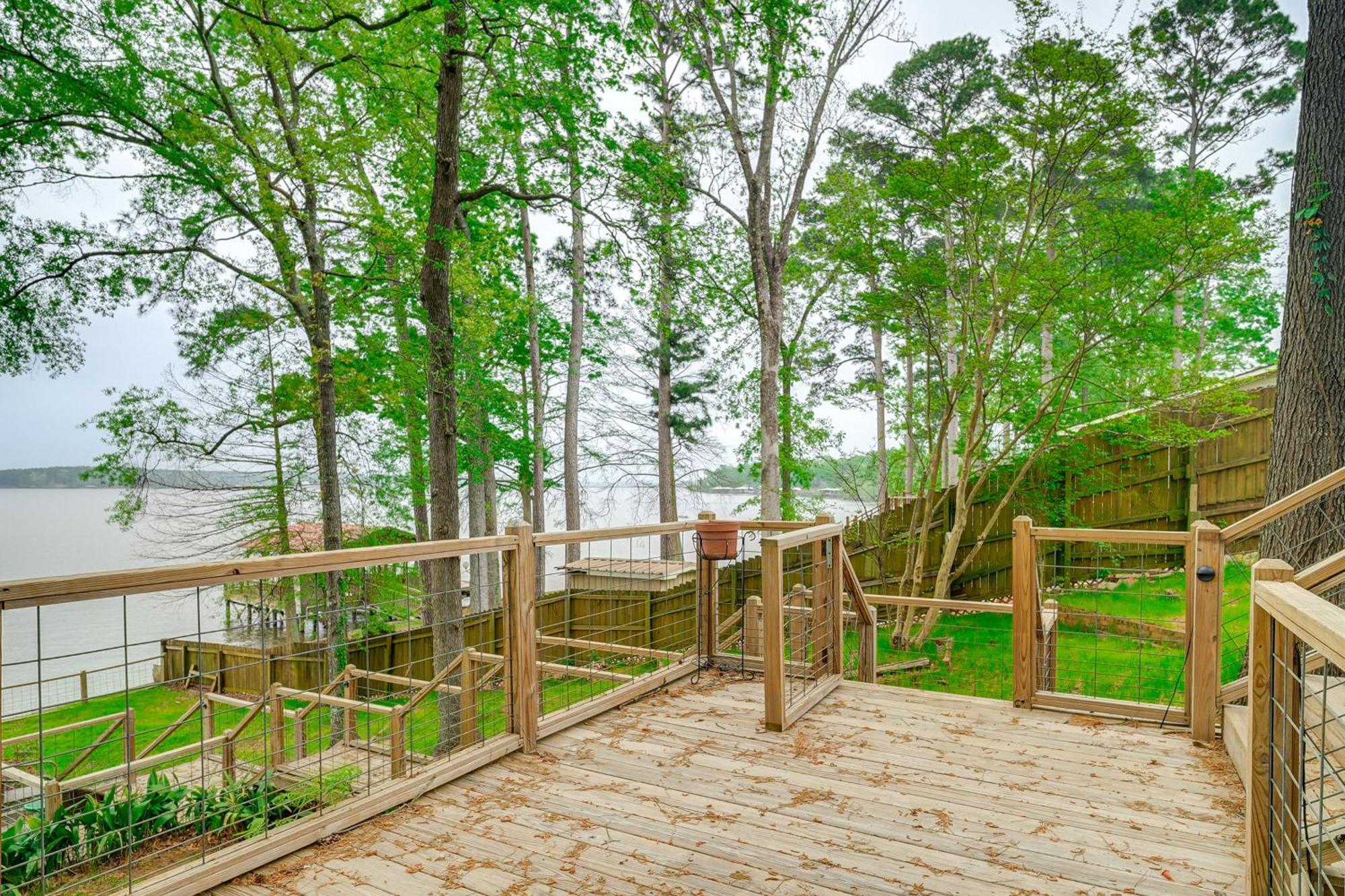 Villa Waterfront House On Toledo Bend With Private Dock! Alliance Exterior foto