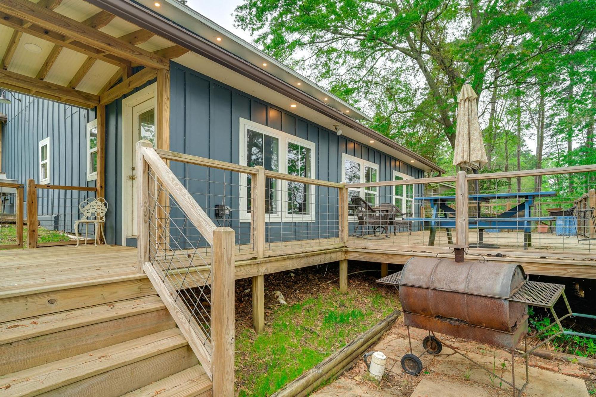 Villa Waterfront House On Toledo Bend With Private Dock! Alliance Exterior foto
