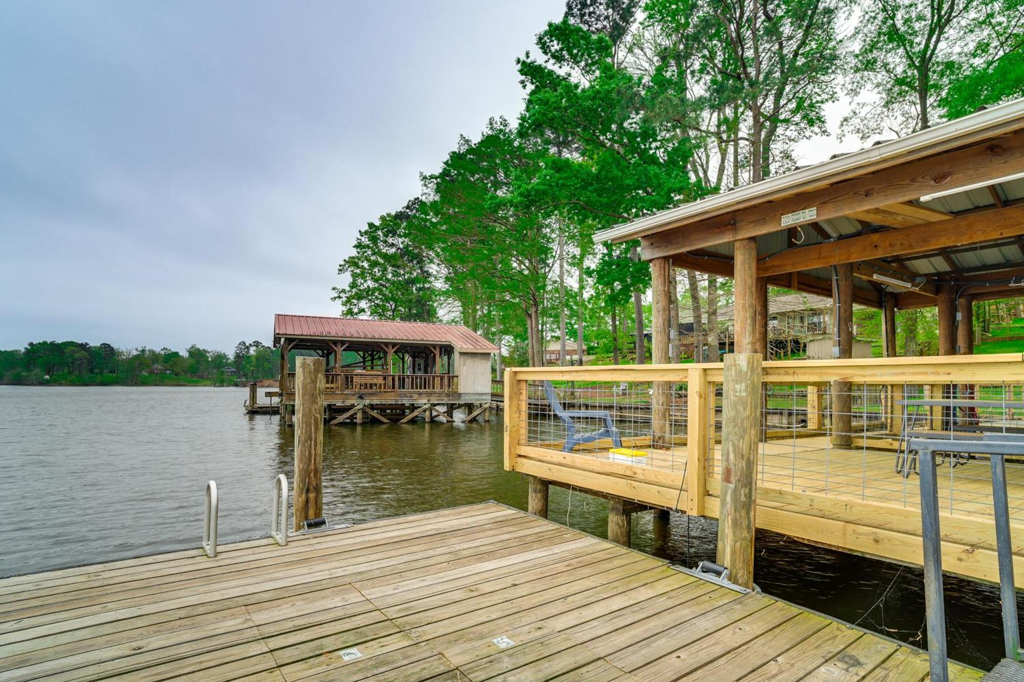Villa Waterfront House On Toledo Bend With Private Dock! Alliance Exterior foto